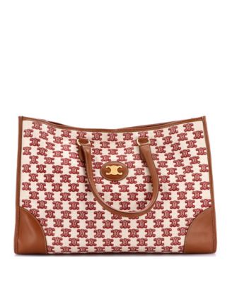Horizontal Cabas Tote Triomphe Canvas