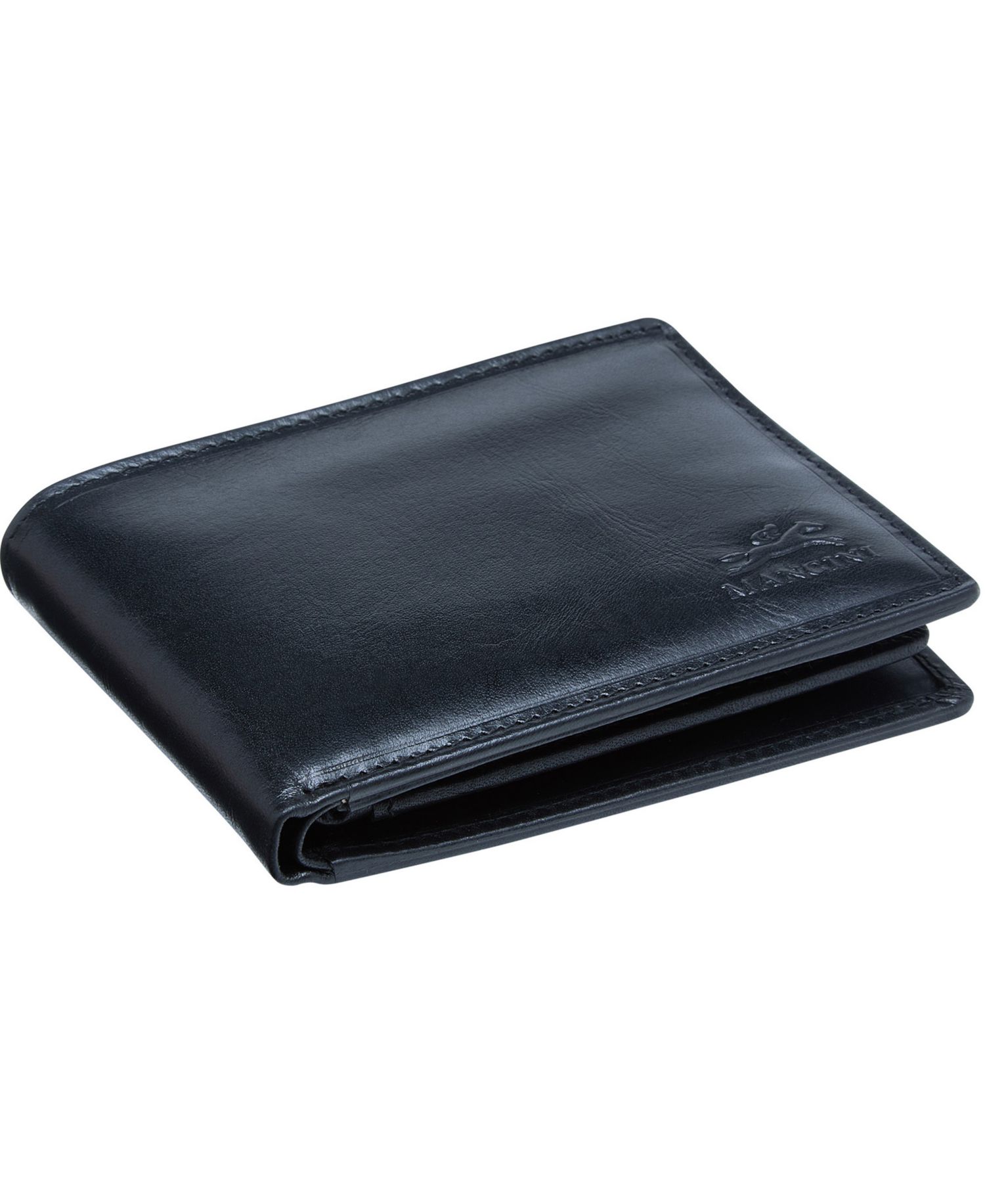 Men's Boulder Collection RFID Secure Billfold with Removable Center Wing Passcase