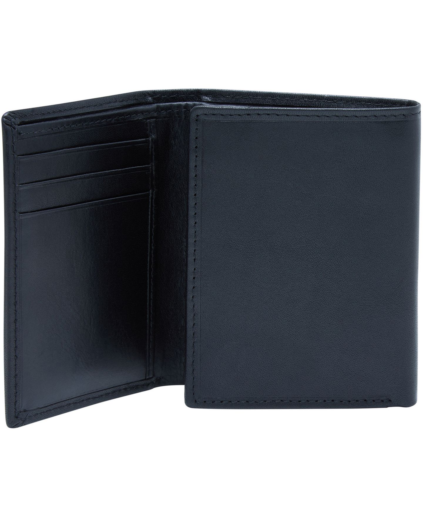 Мужской кошелёк Mancini Boulder Collection RFID Secure Trifold Wallet, цвет: Чёрный — фото 4