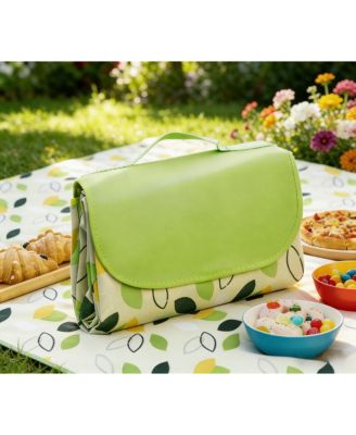 80"x80" Extra Large Waterproof Picnic Blanket Foldable Outdoor Mat for Beach Camping and Park