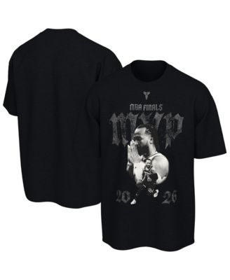 Men's and Women's Jalen Brunson Black New York Knicks 2026 NBA Finals MVP T-Shirt