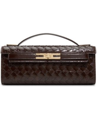 Mirzzaa Small Turn-Lock Clutch Crossbody Handbag