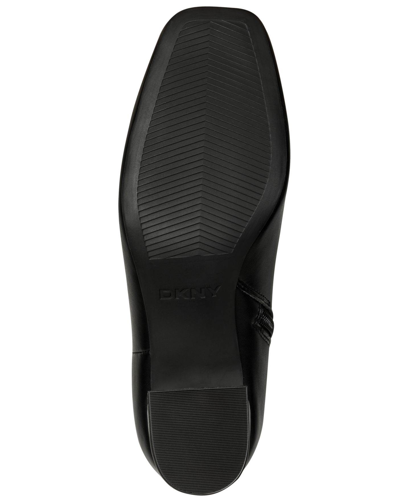 Женские ботинки DKNY Celisha Heeled Dress Booties, цвет: Чёрный / Серебряный — фото 2