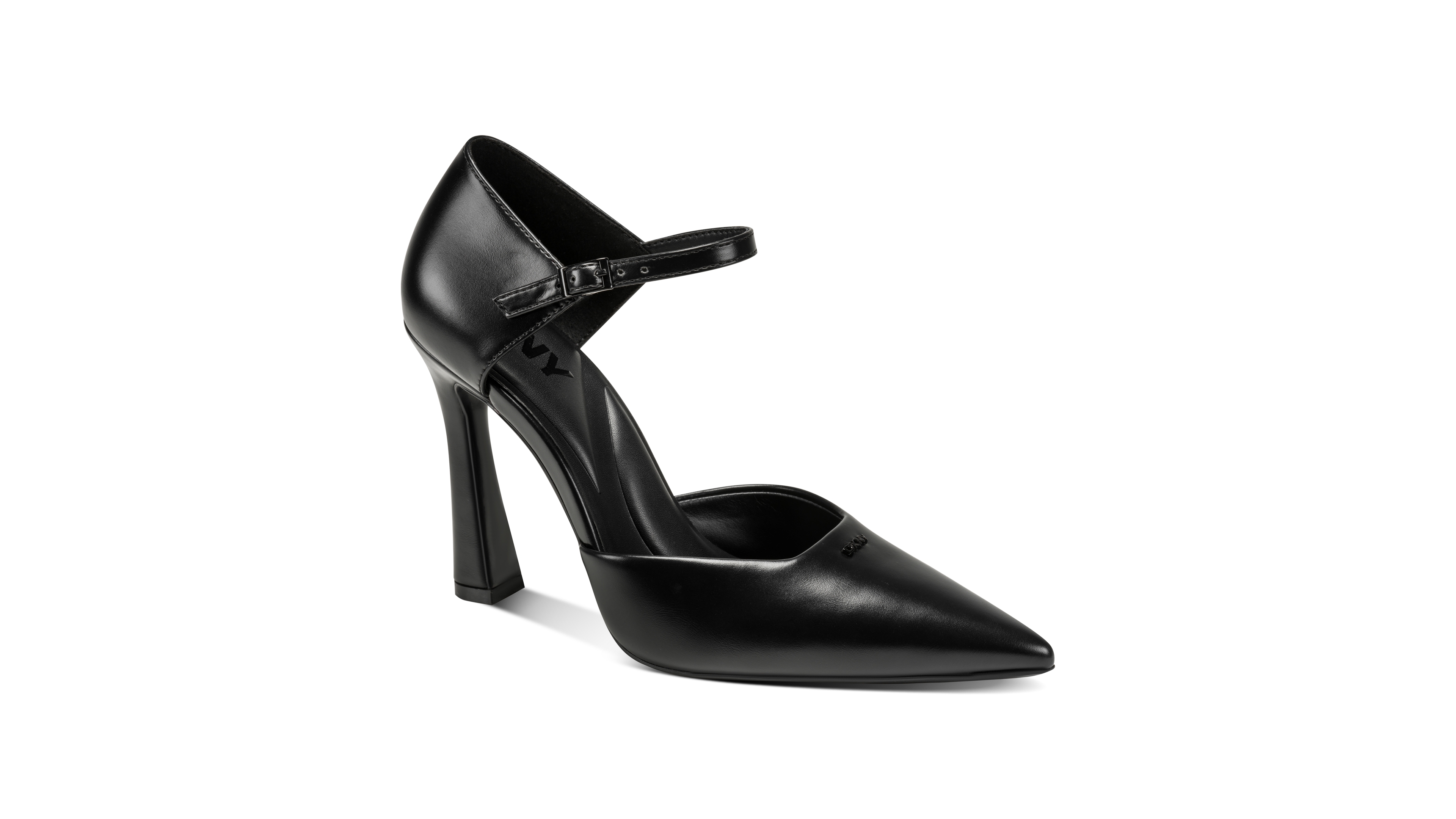 Dkny Women's Catcher Ankle Strap Pointed Toe Pumps