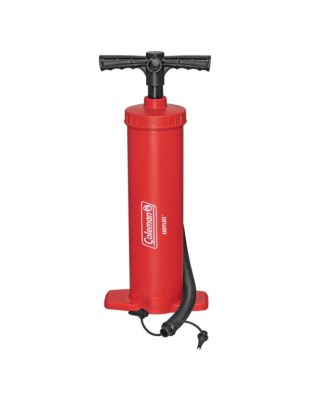 EasyFlate Dual-Action Manual Air Pump, Hand Pump Inflator with Adapters