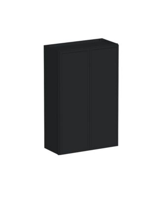 Standard Wall Cabinet 2 Door 3 Shelves, Ready to Assemble Kitchen Cabinet with Solid Wood Frame, Soft-Close Slides and Hinge