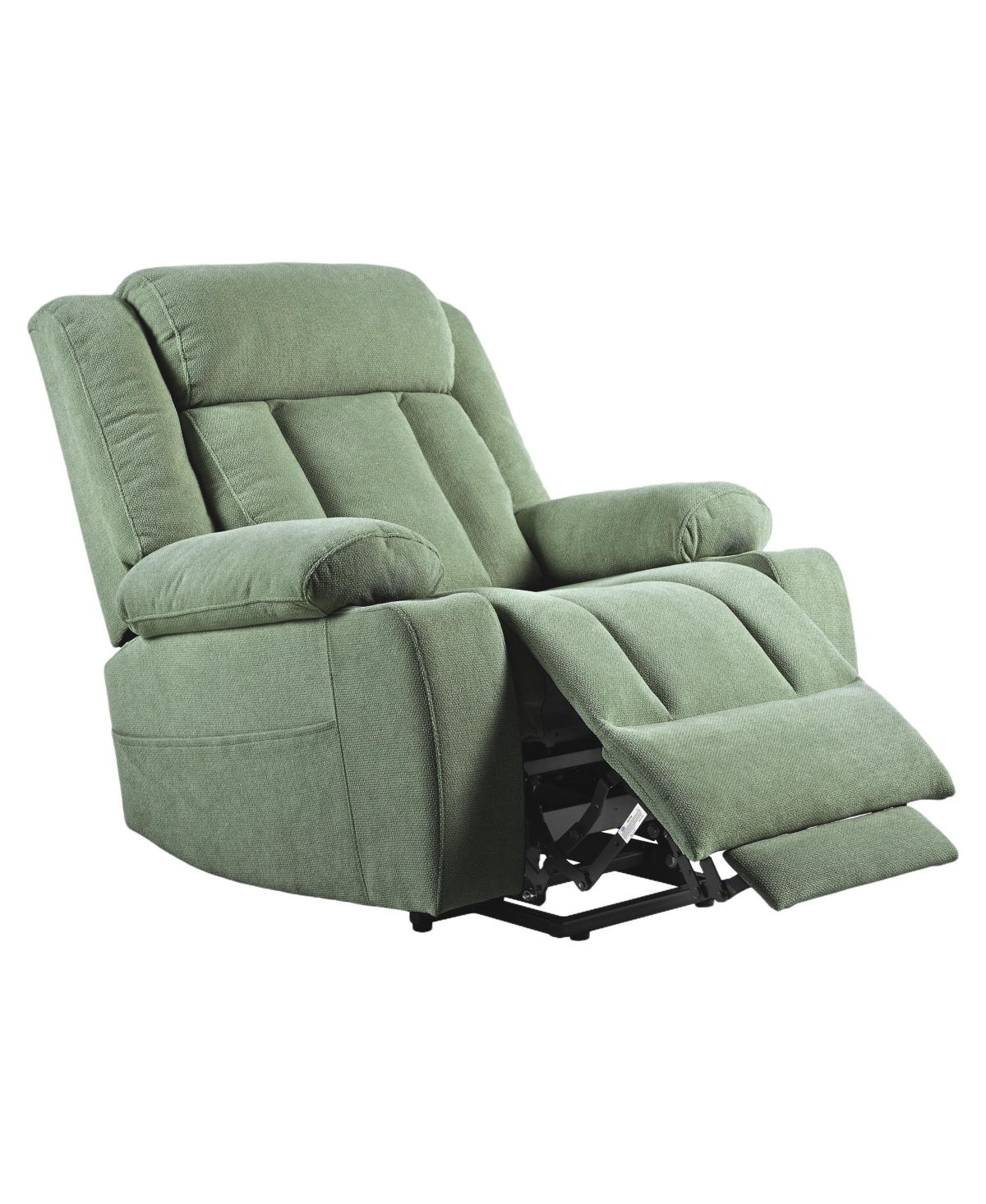 Clihome Power Lift Recliner Chair for Elderly,Fabric Lift Chairs for Living Room,Home Theater Seating with 2 Cup Holders,Side Pockets,Remote Control