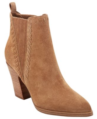 Women's Alvira Whipstitch Block Heel Booties