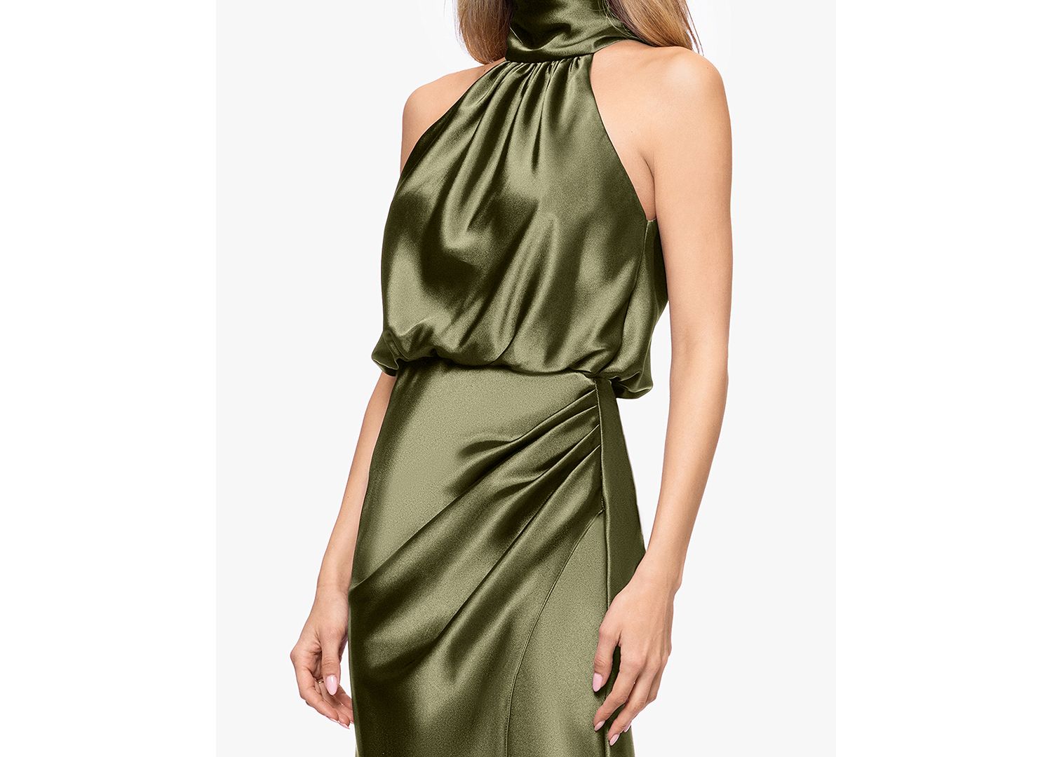 Petite Halter Neck Gown
