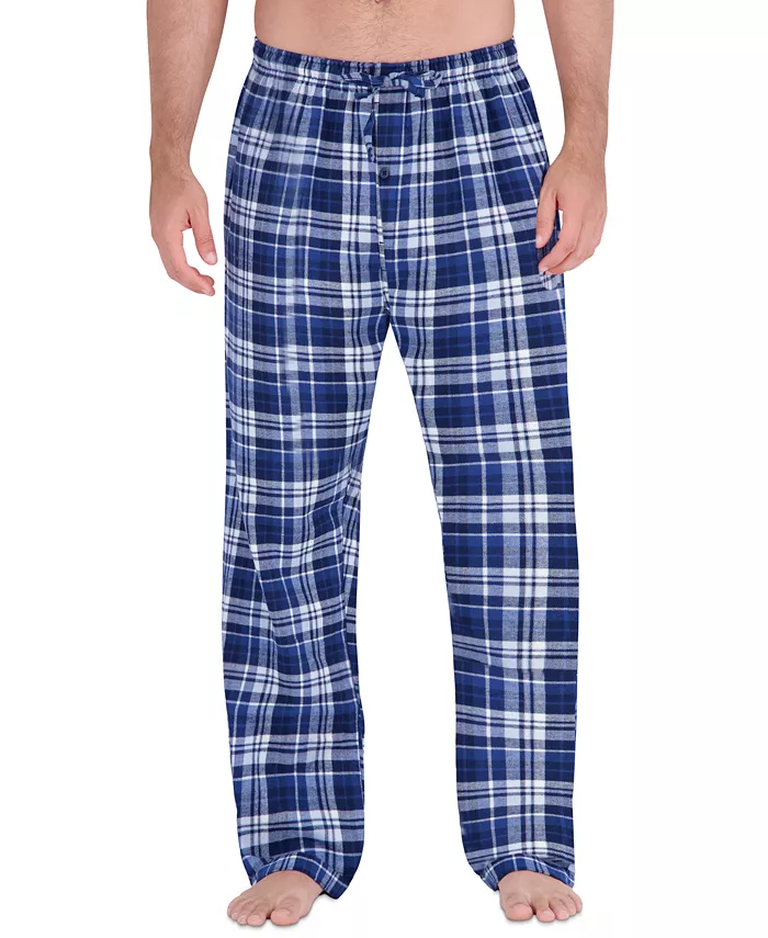 Men's Flannel Button Down Pajama Set - thumbnail 9