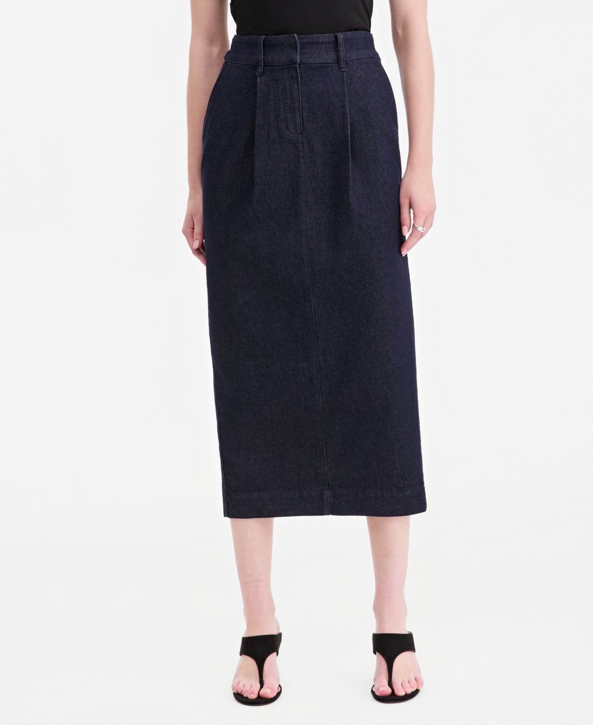 Jonathan Cohen X Macy's Women's Denim Pencil Midi Skirt, Exclusive