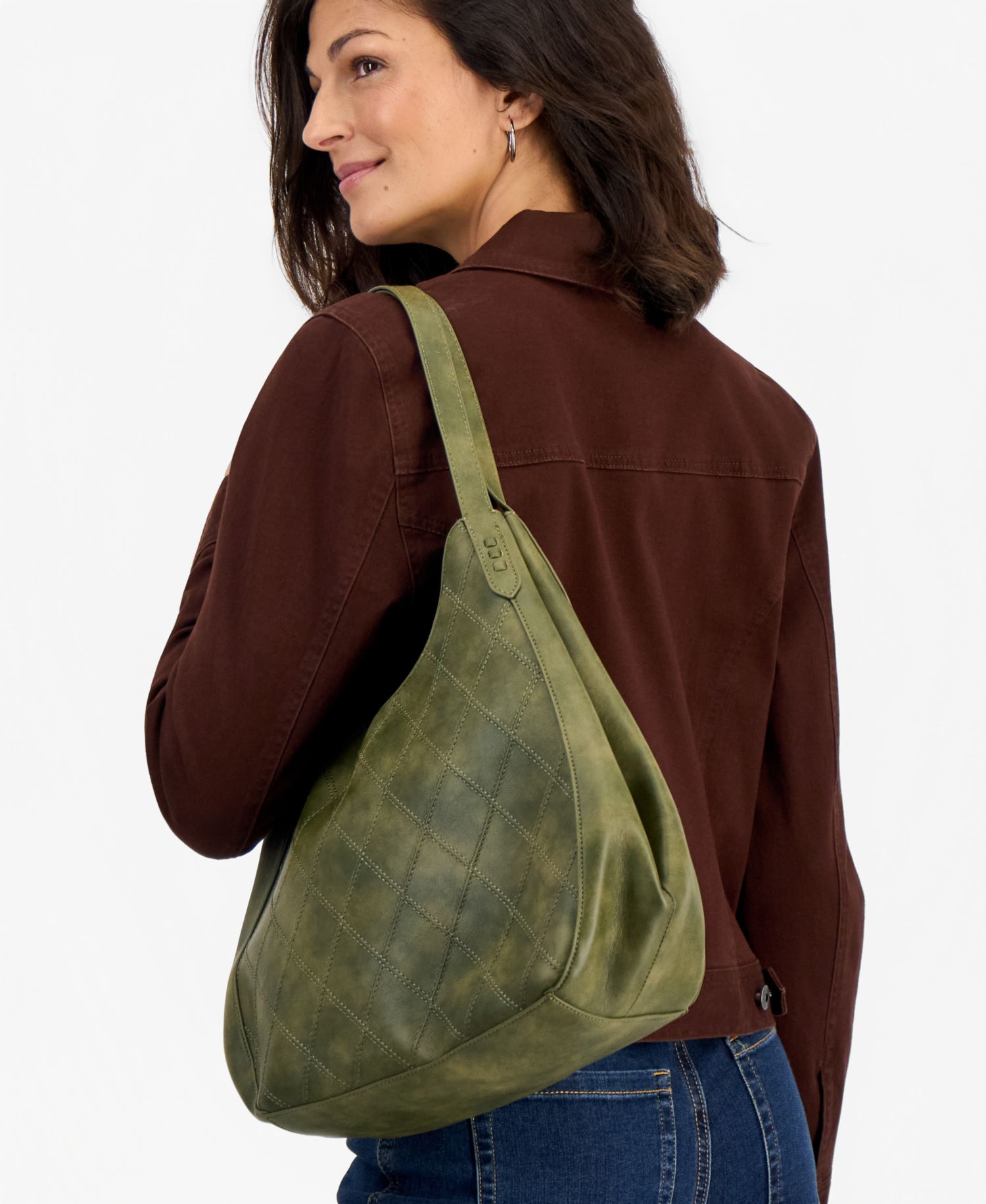 Diamond Quilted 4-Poster Bag
