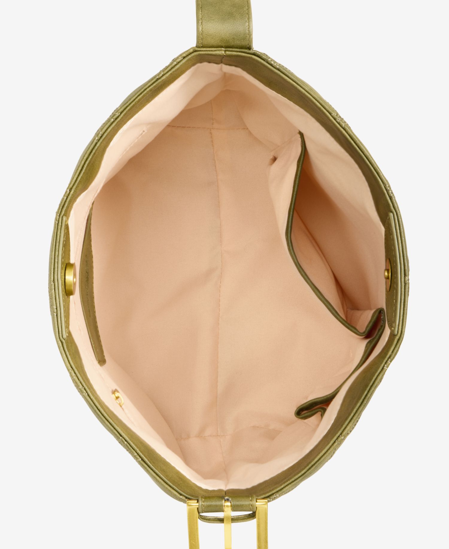 Diamond Quilted Bucket Bag