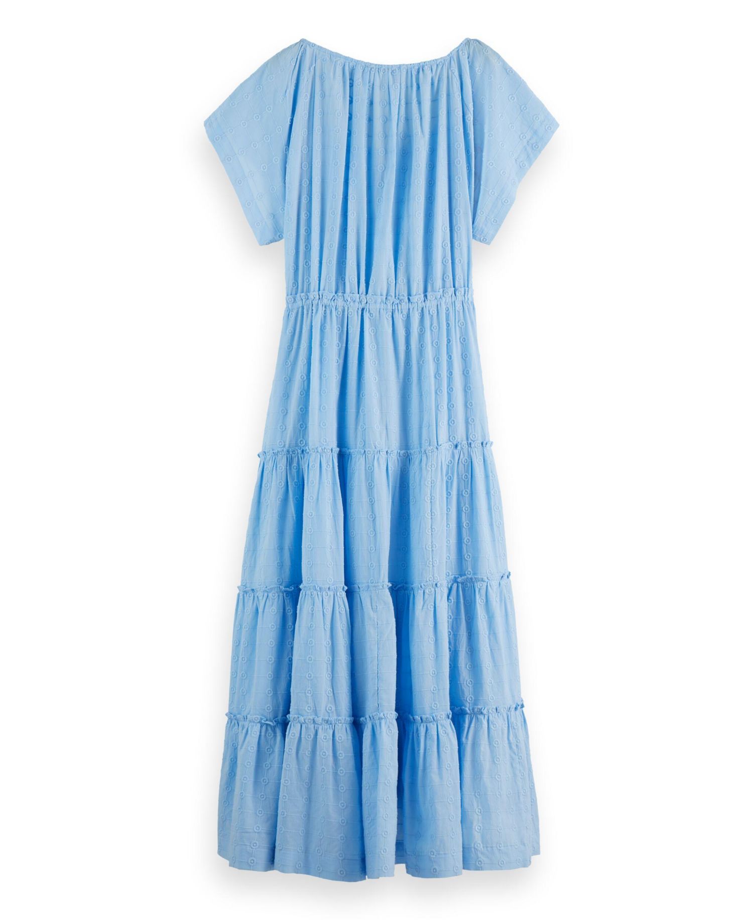 Women's Tiered Broderie Maxi Dress
