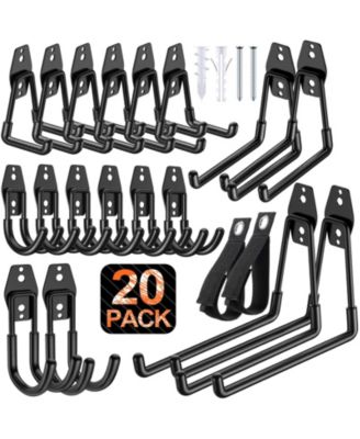 Heavy Duty Steel Wall Mount Hangers for Ladder Bike Tools