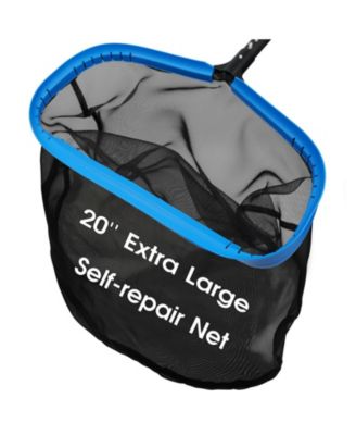 Pool Skimmer Net Aluminum Frame Deep Bag Leaf Rake