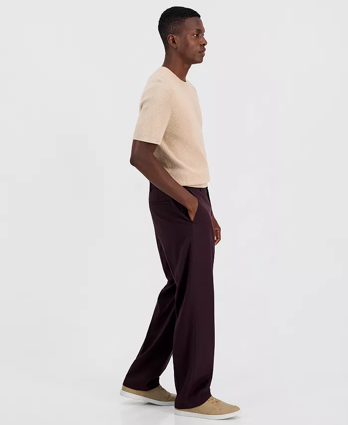 Men's Modern Fit Straight Leg Dress Pants - thumbnail 9