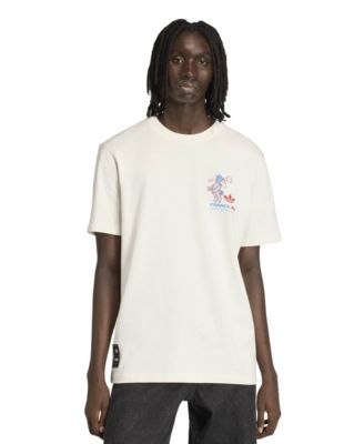 Adidas Men's White 1998 FIFA World Cup Footix Mascot T-Shirt - Macy's