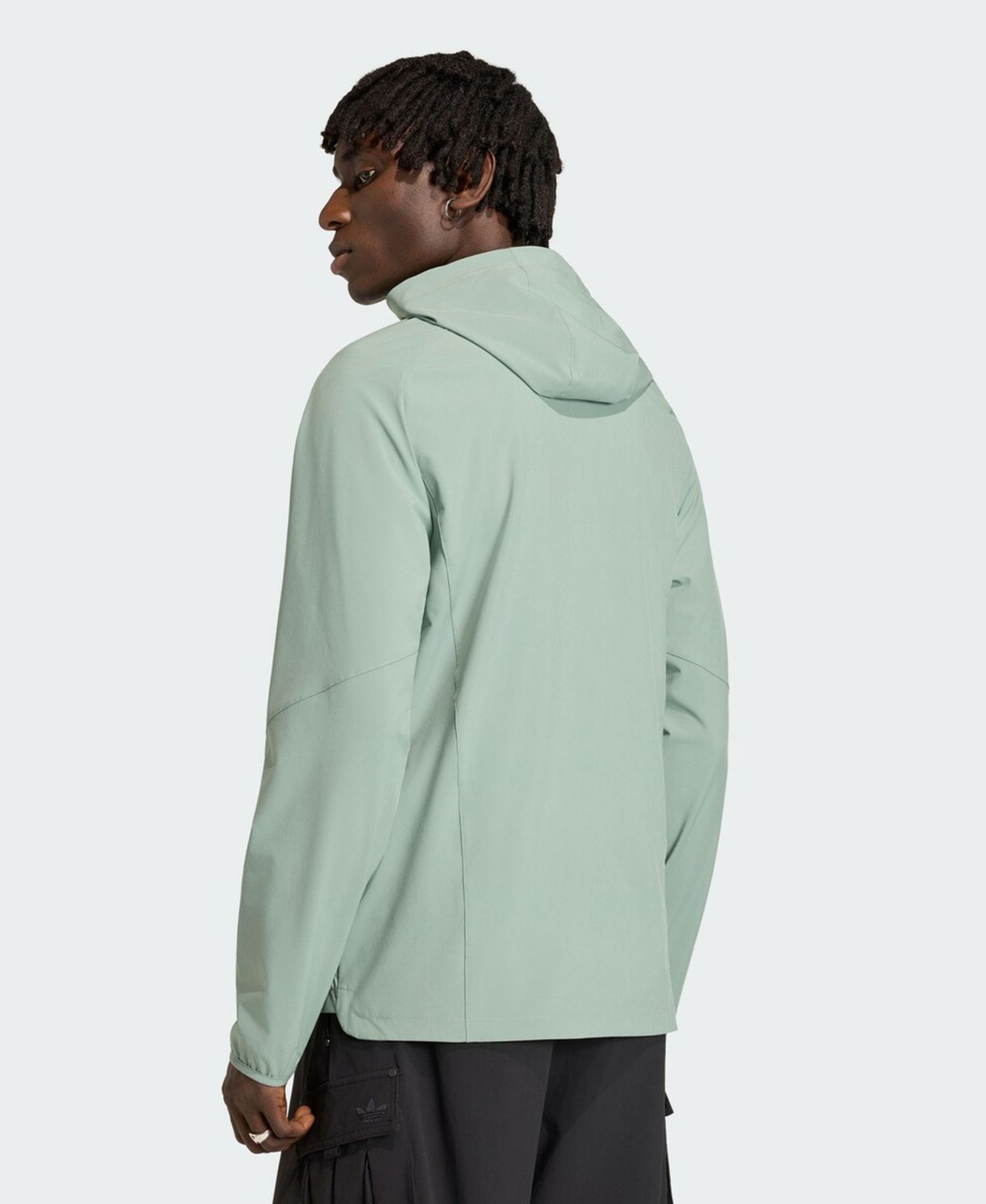 Men's Light Green Portland Timbers Tiro Travel Full-Zip Hooded Windbreaker