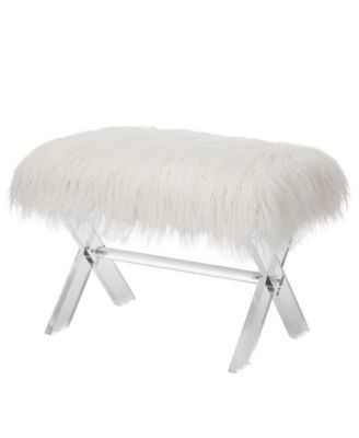 18.5" Acrylic  Blending Style Bench