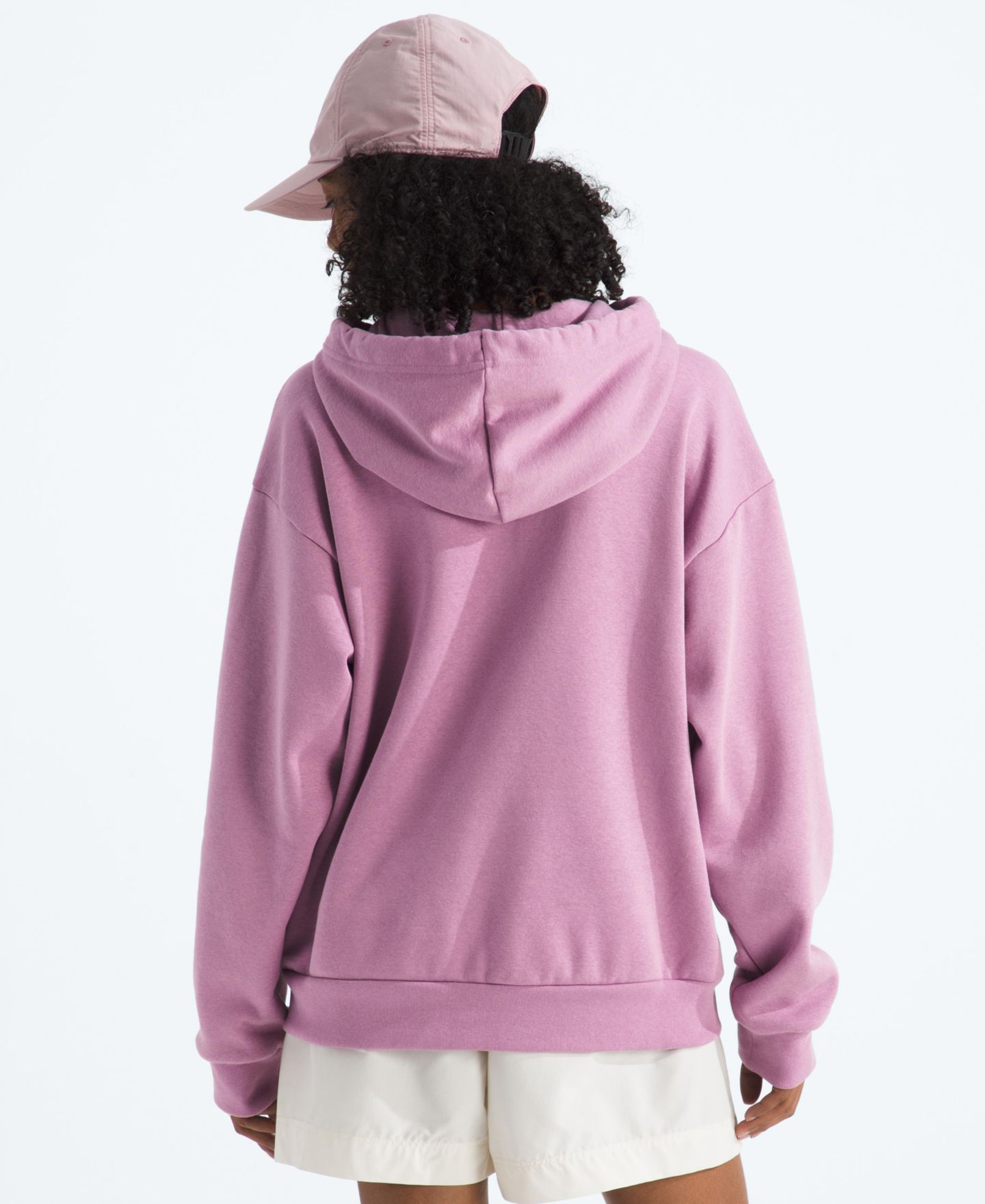 Женское худи The North Face Evolution Oversized Sweatshirt, цвет: Лавандовый — фото 3