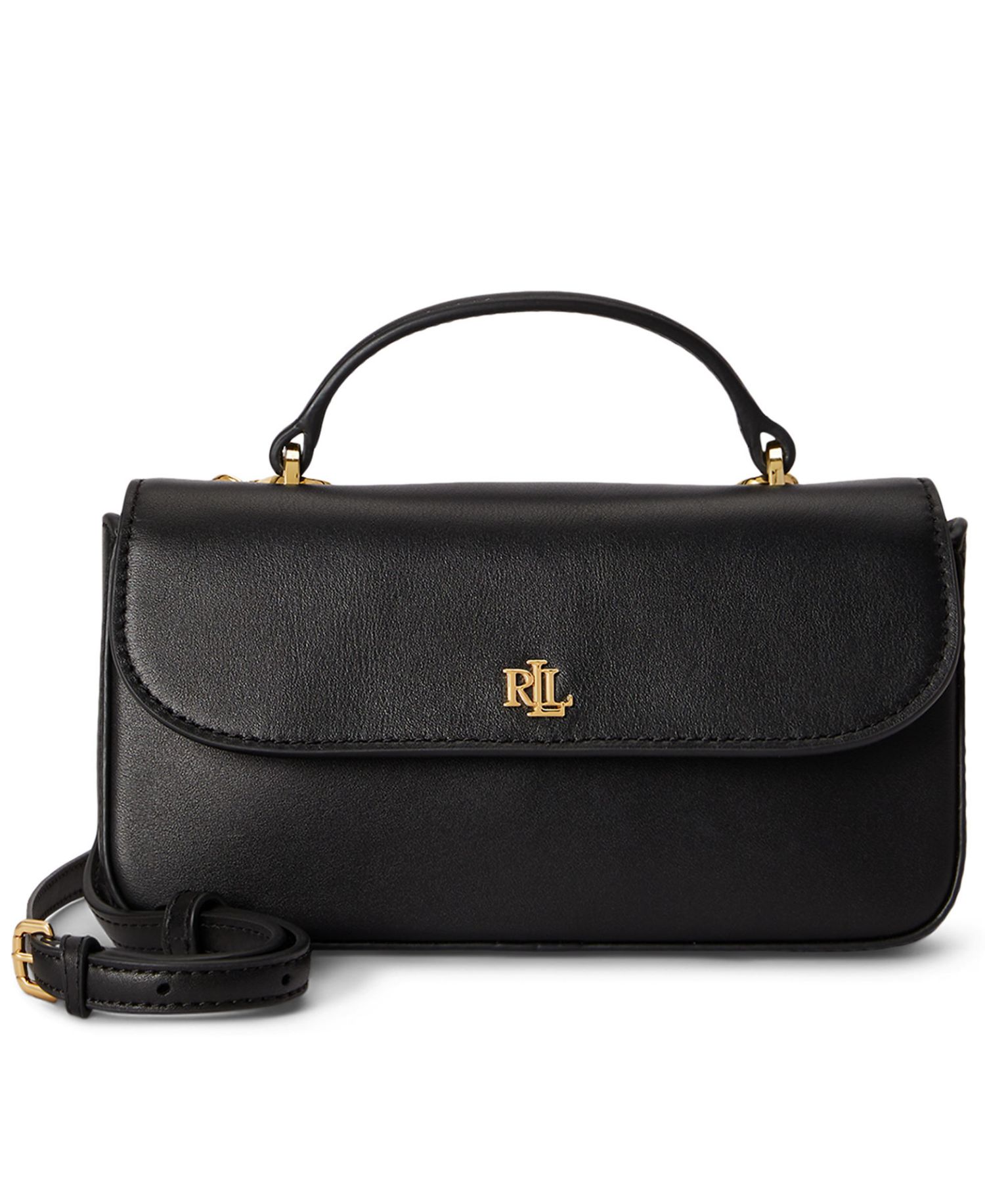 Marcy Small Smooth Leather Crossbody Bag