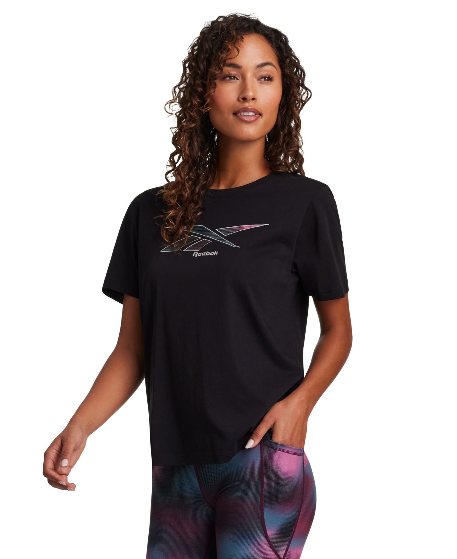 Women's Vector Graphic Crewneck T-Shirt
