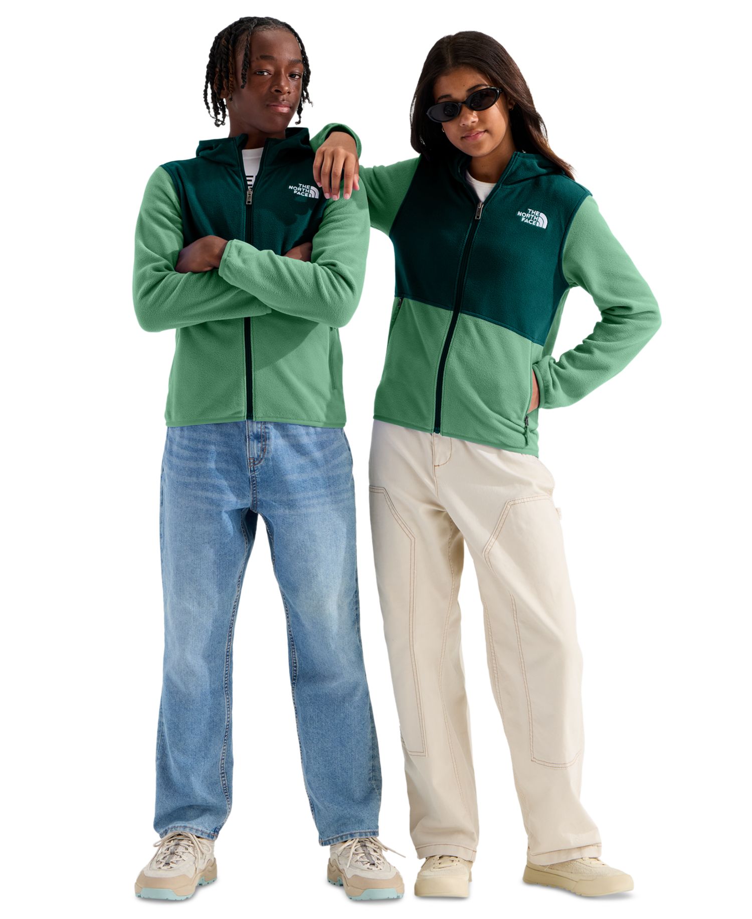 Boys' and Girls' 7-20 Glacier Full-Zip Hooded Jacket
