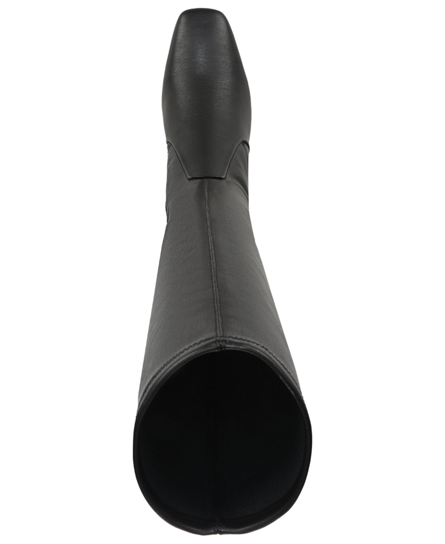 Женские ботинки Franco Sarto Flexa Blix Square Toe Zip Tall, цвет: Чёрная искусственная кожа — фото 4