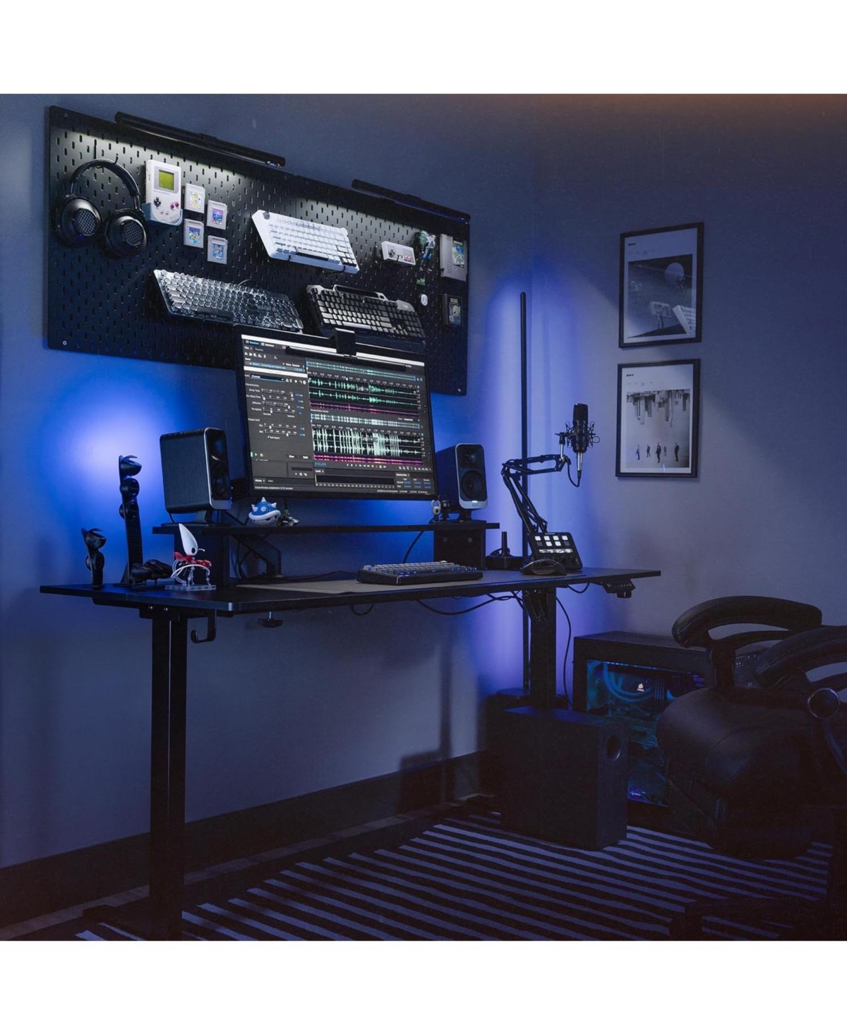 Klipsch ProMedia Lumina 2.1 Computer Gaming Speaker System with Rgb Lighting and Subwoofer