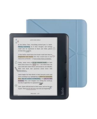 Libra Colour 7" 32GB E-Reader with SleepCover Case Bundle