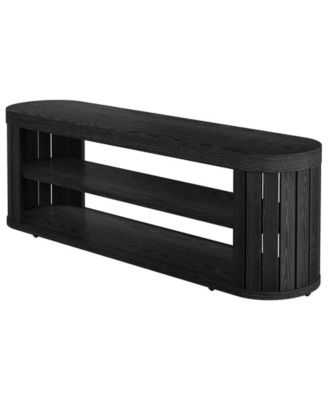 Entryway Bench with 2-Tier Shoe Shelf and Bedroom Footrest
