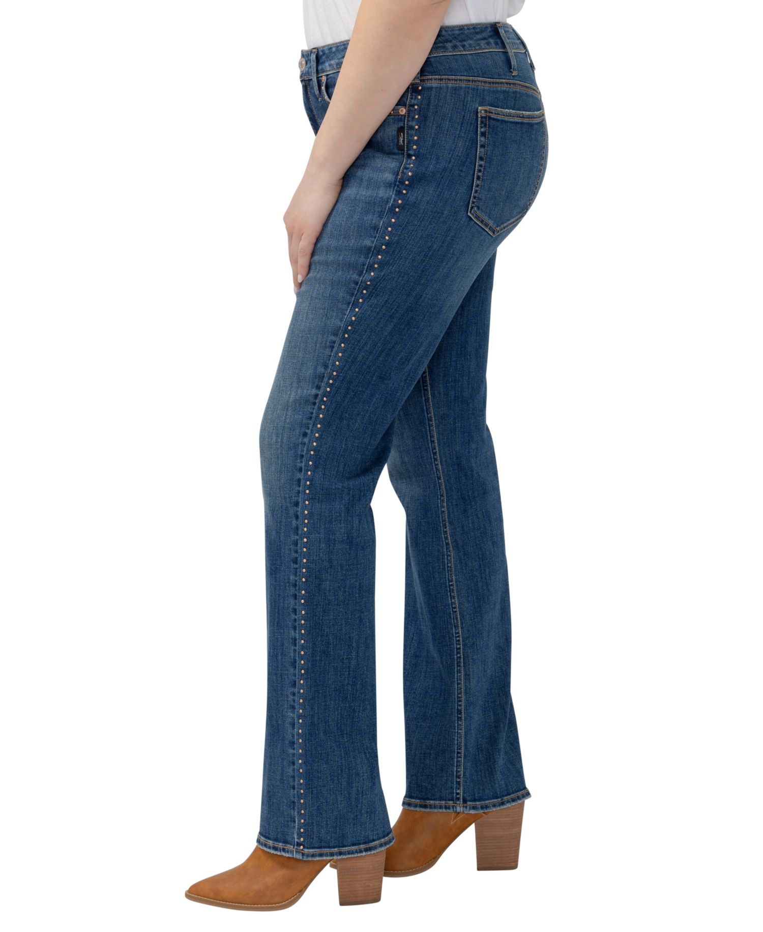 Plus Size Suki Mid-Rise Curvy Bootcut Jeans