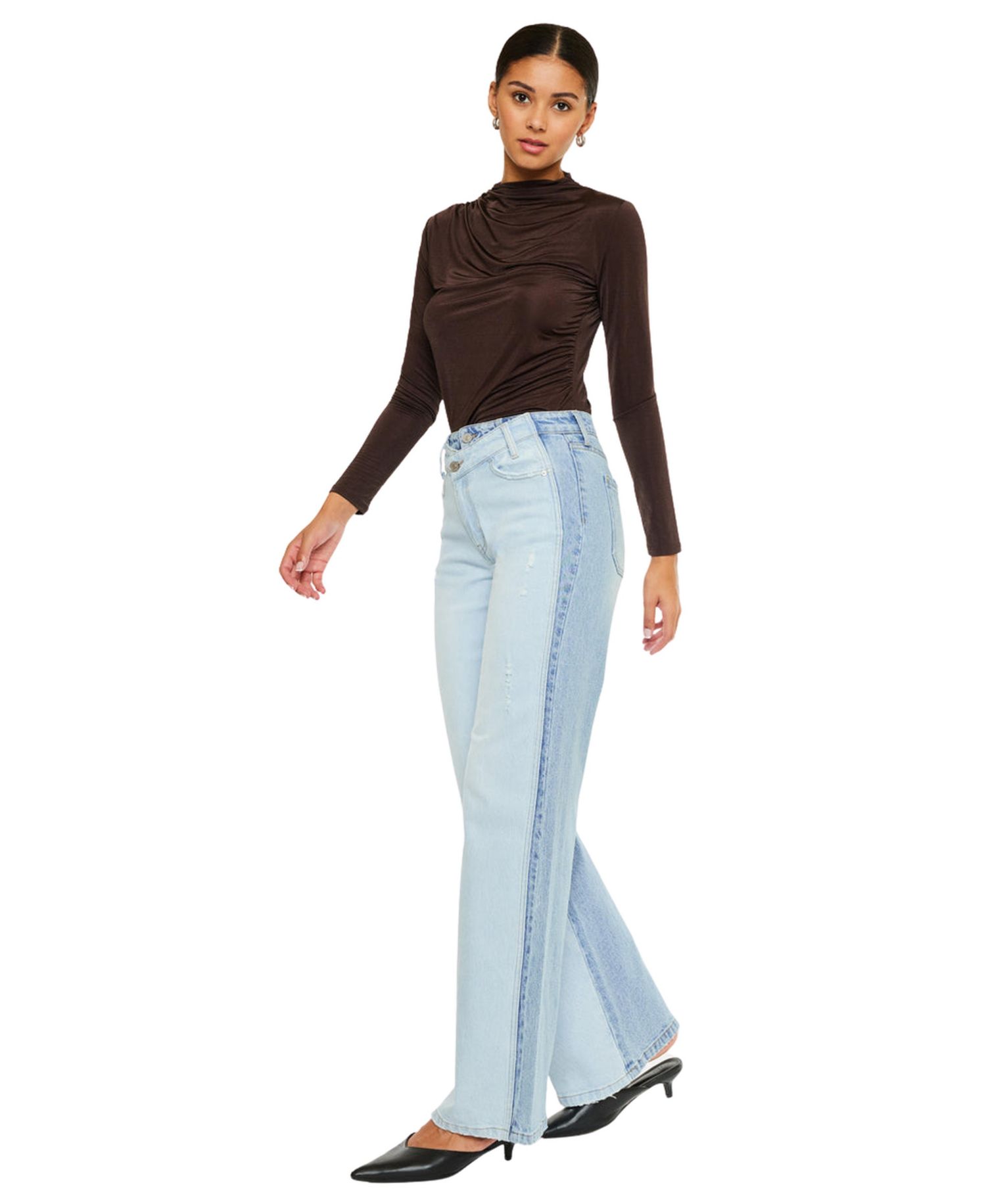 Women's Clara High Rise Wide-Leg Jeans
