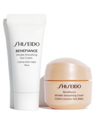 Free Shiseido Wrinkle Smoothing Duo with $125 Shiseido Purchase ($55 value)