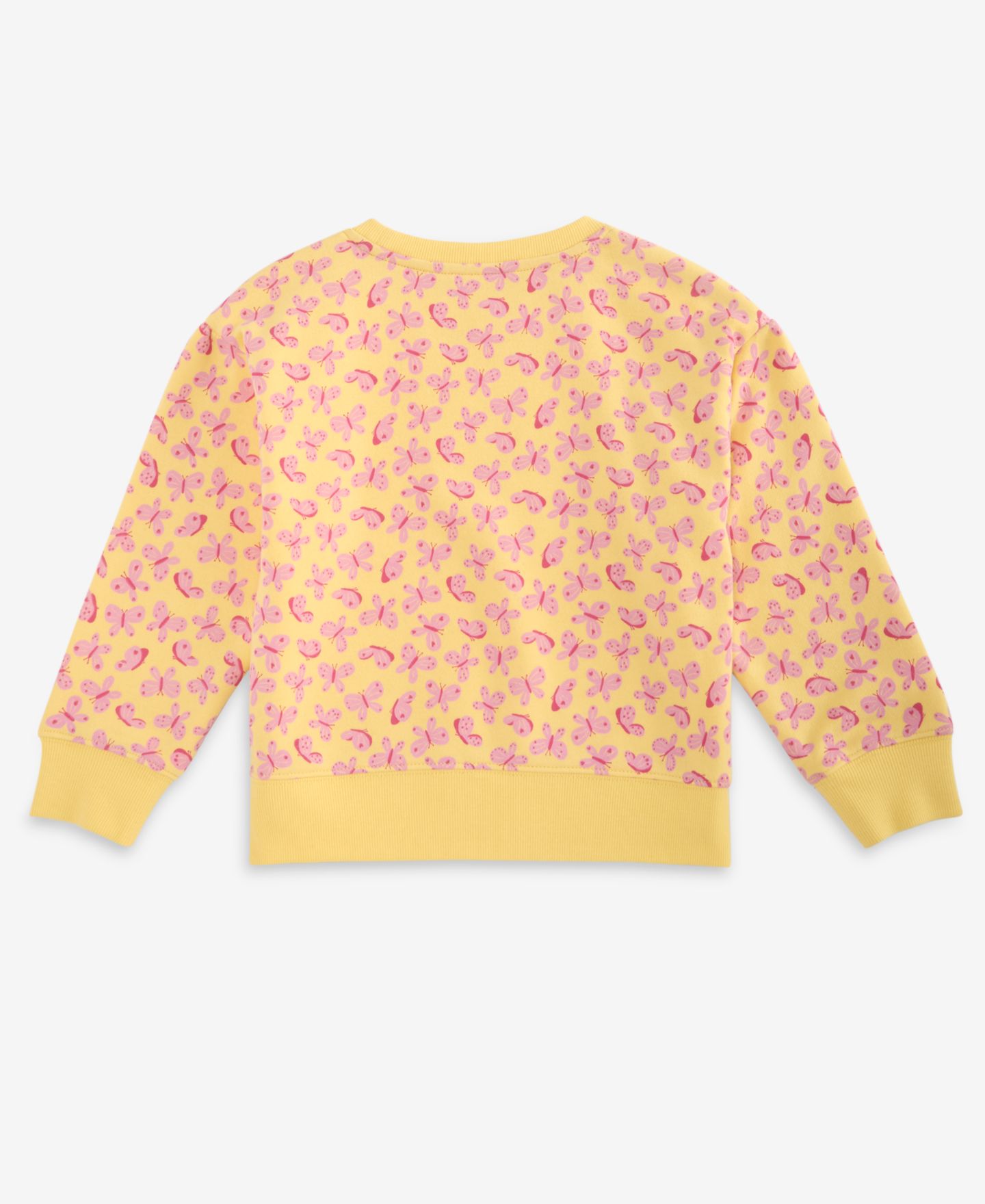 Свитшот Epic Threads Butterfly-Print Sweatshirt для девочек, цвет: Лимонный ледяной — фото 2