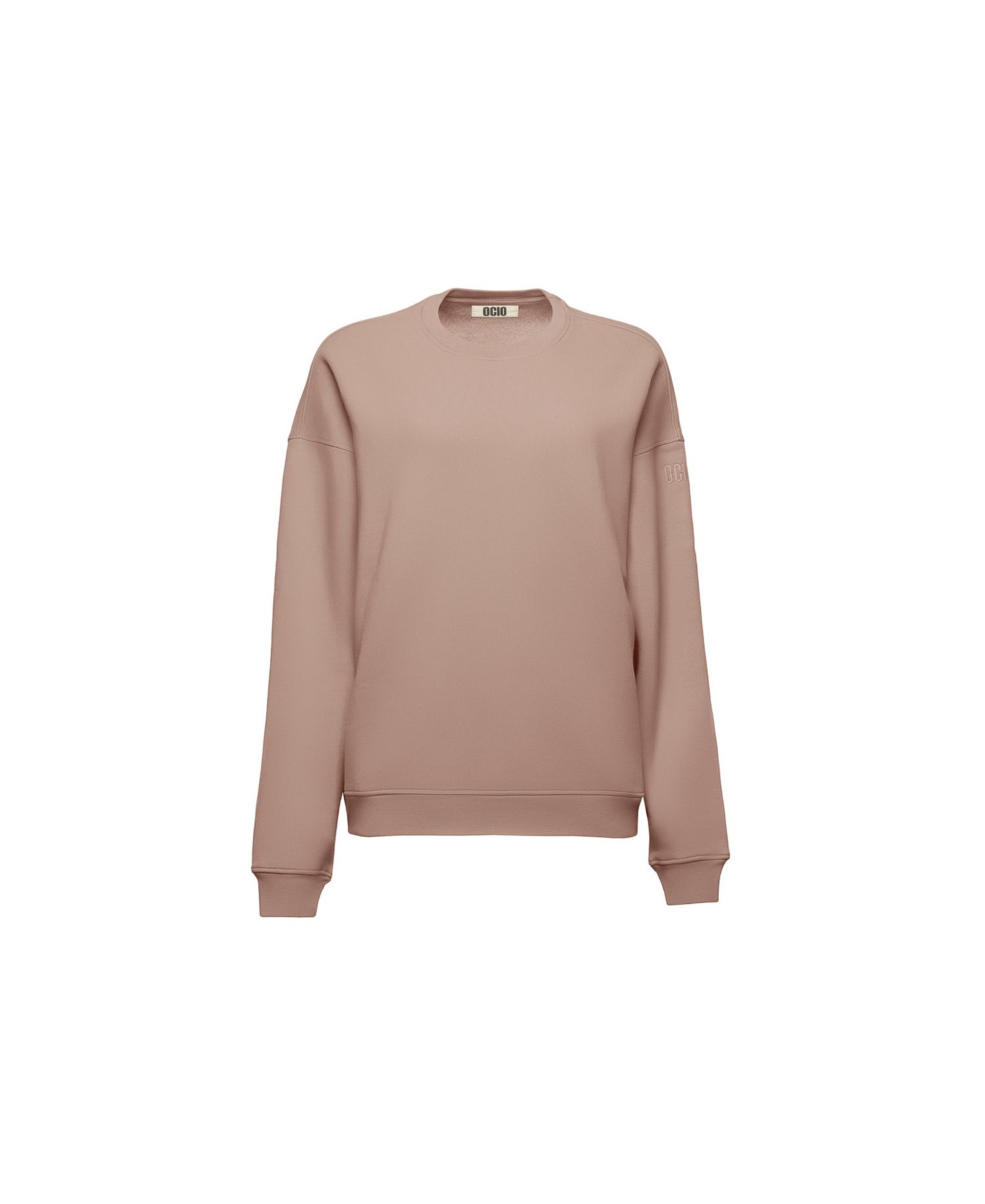 Women's Organic Cotton Teddy Oversized Crewneck