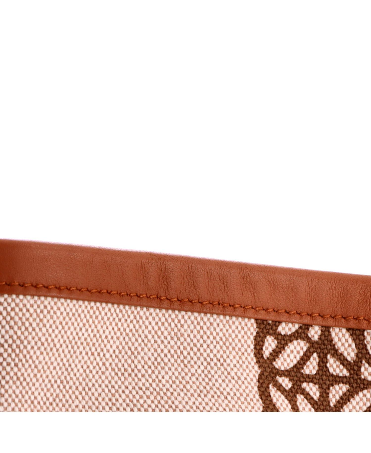 28 Sac Steeple Tote Printed Toile with Leather