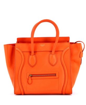 Mini Luggage Bag Smooth Leather