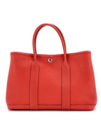 30 Garden Party Tote Leather