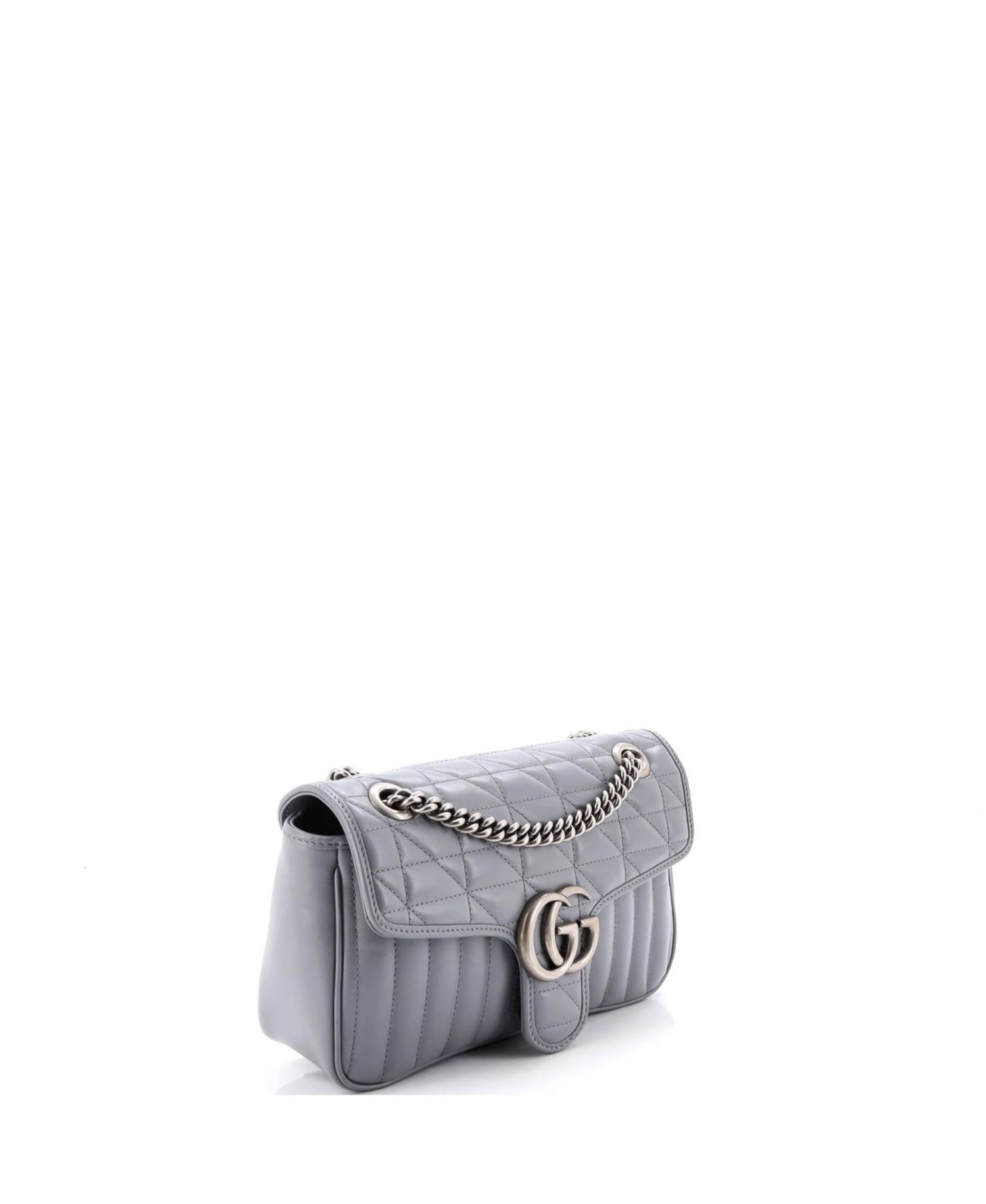 Small GG Marmont Flap Bag Mixed Matelasse Leather