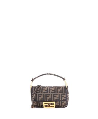 Mini Baguette NM Bag Zucca Canvas
