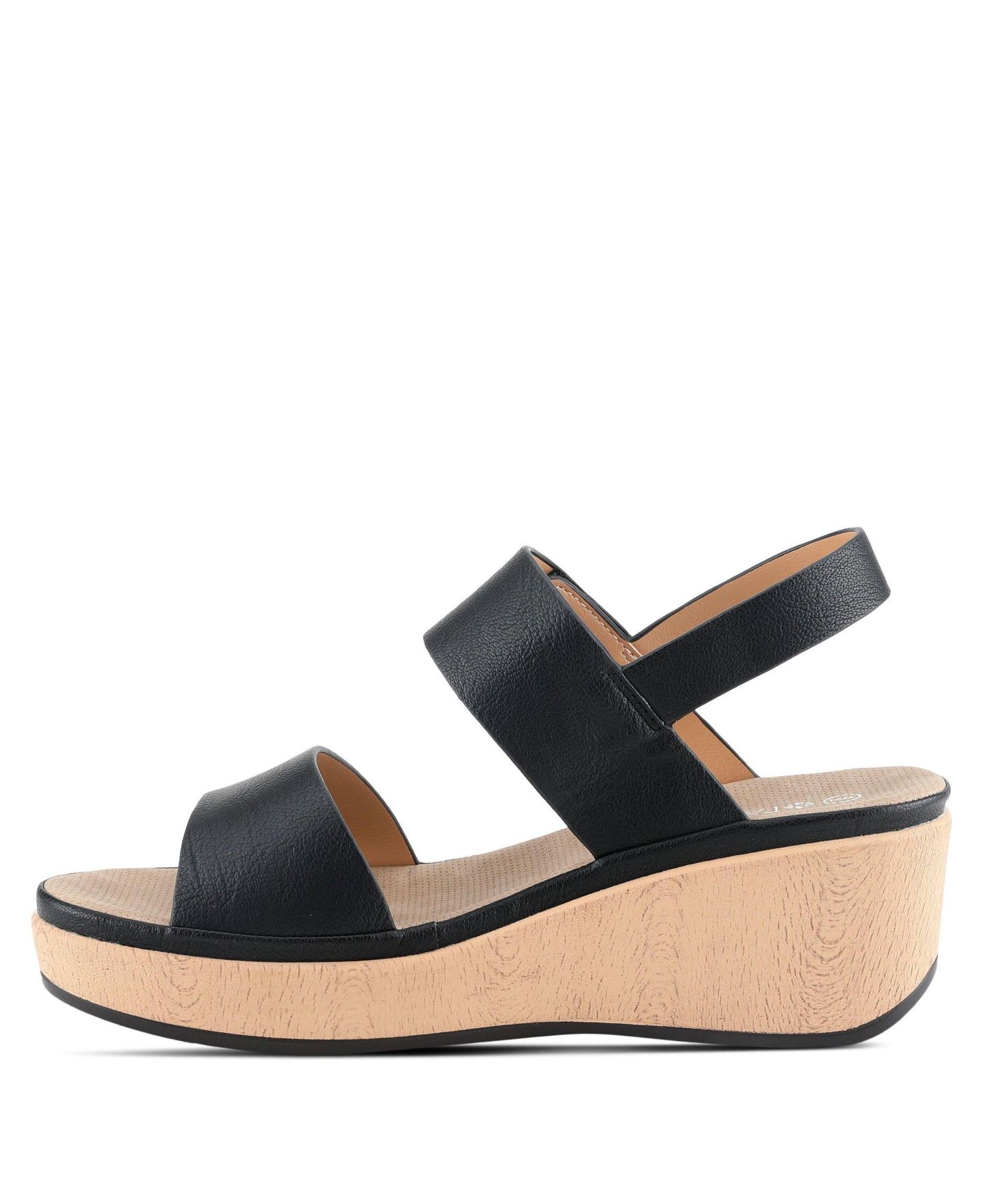 Женские сандалии Patrizia Spelta Slingback Sandal with Adjustable Strap, цвет: Чёрный — фото 2