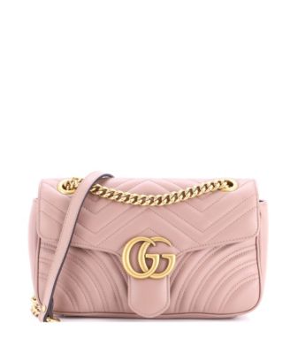 Medium GG Marmont Flap Bag Matelasse Leather