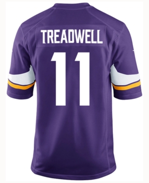 Nike Men's Laquon Treadwell Minnesota Vikings Game Jersey In Purple