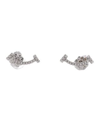 T Smile Stud Earrings