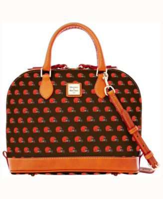 Dooney & Bourke Cleveland Browns Dooney & Bourke Zip Zip Satchel - Macy's