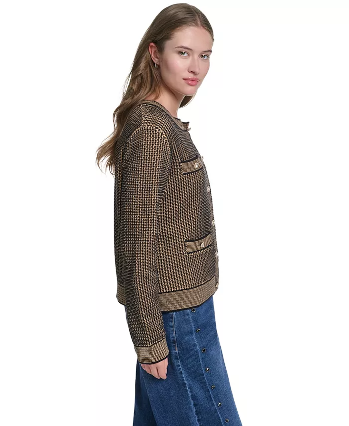 Women's Crewneck Cardigan - thumbnail 3