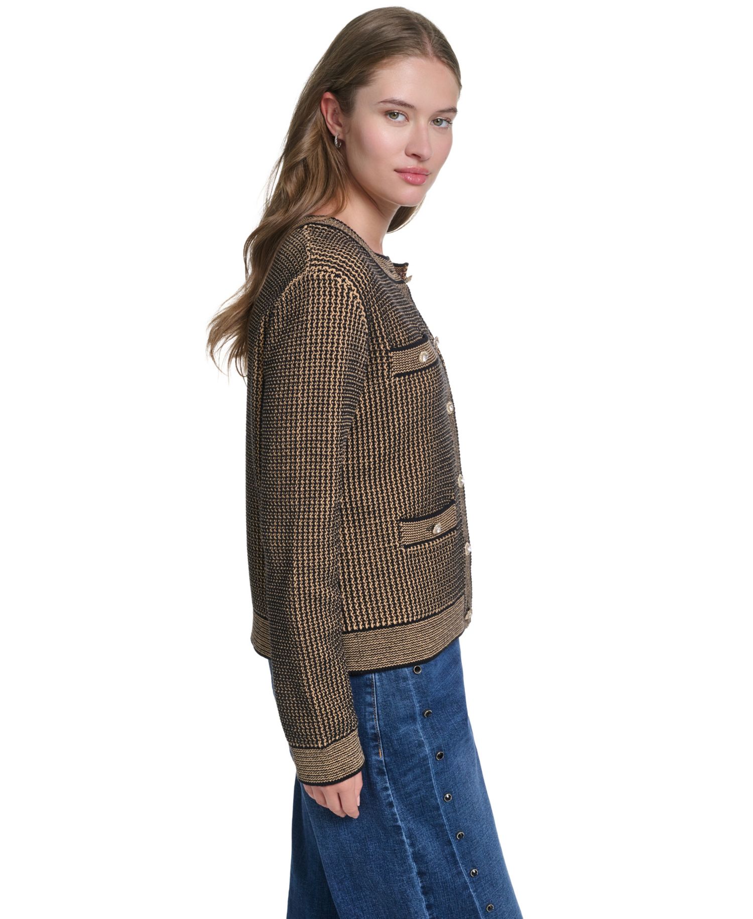 Women's Crewneck Cardigan