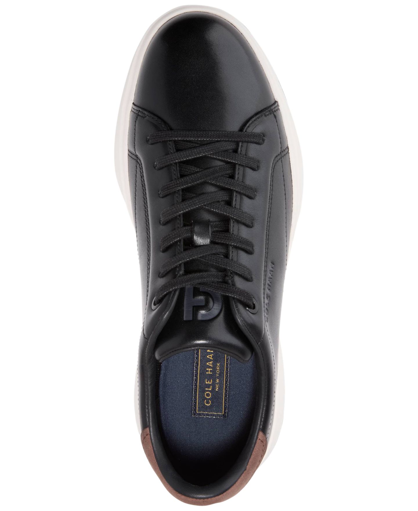 Мужские кроссовки Cole Haan GrandPrø Tennis 2.0 Sneakers, цвет: Чёрный / Каштановый — фото 3